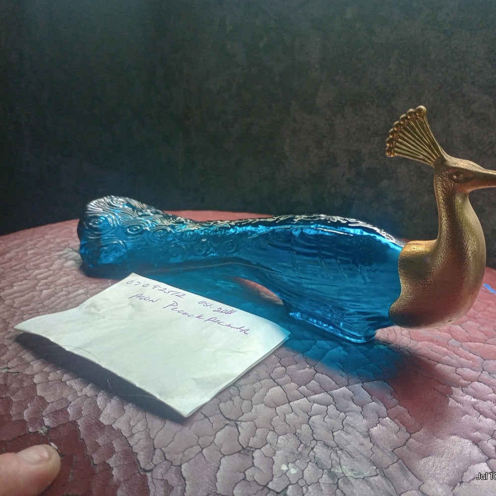 Avon Blue and Gold Decorative Accents